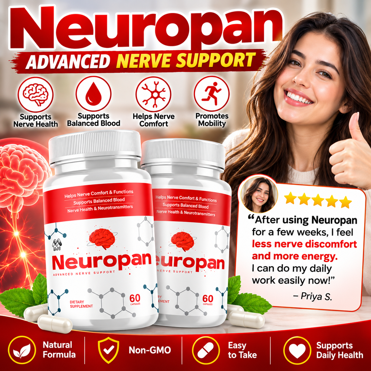 Neuropan Advanced Nerve Support official product overview